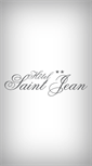 Mobile Screenshot of hotelsaint-jean.com